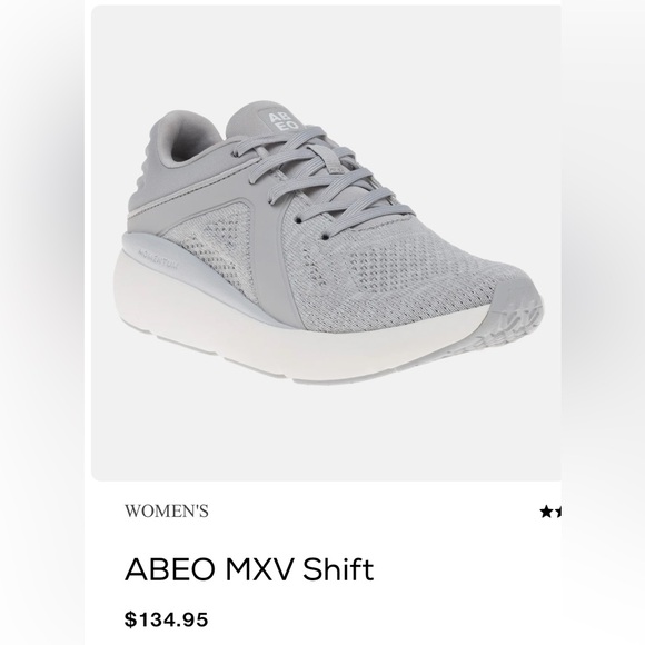 Abeo MXV Gray 8 Athletic Sneakers